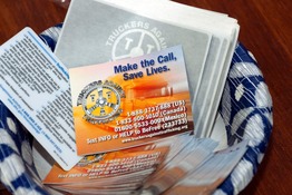 Truckers Against Trafficking materials