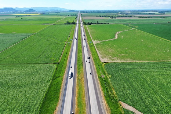 Interstate 5 in the Willamette Vally