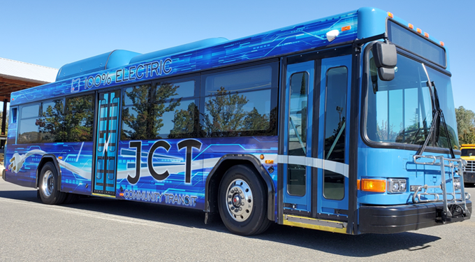 Battery Electric Bus Josephine County Transit Oregon