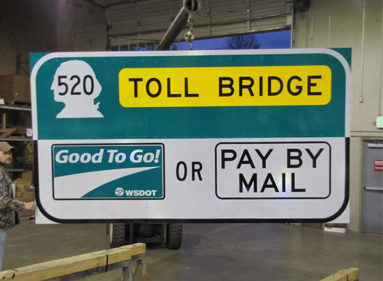 Other toll sign 