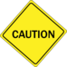 caution sign
