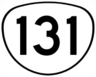 OR 131 sign