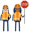 construction worker icon