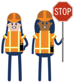 construction worker icon