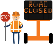 road closed icon
