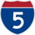 I-5 sign