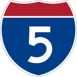 I-5 sign