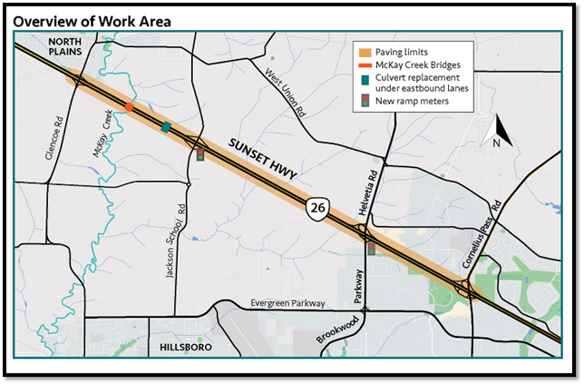 US26 Full Closures and Ramp Clsoures_Paving project_Hillsboro