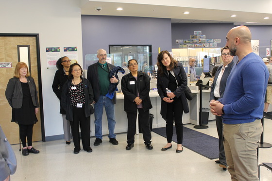 Legislators stop by Portland DMV Downtown on a tour
