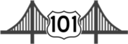 U.S. 101 bridge icon