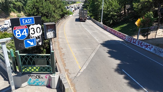 I-84 Sullivan's Gulch closure