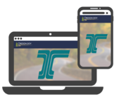 Laptop and cellphone icon