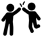 high five icon