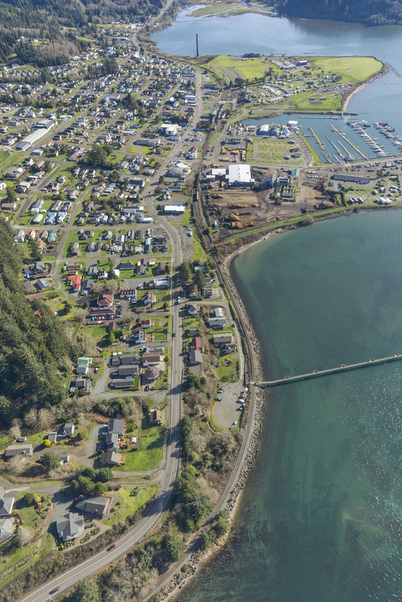 Aerial photo of Garibaldi