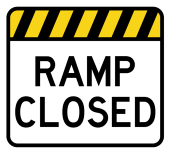 Ramp closed icon