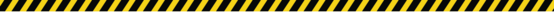 Caution tape divider with space on bottom banner