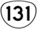 OR 131 highway sign