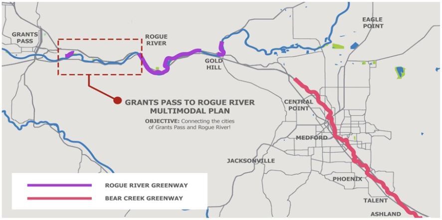 Graphic map showing study area of plan