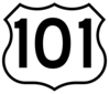 Icon of U.S. 101 highway sign