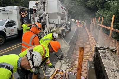 construction business on odot site