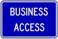Businesses open icon