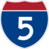 I-5 sign
