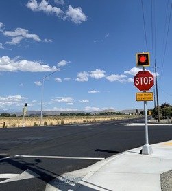 US 395 Hughes Street in Baker City