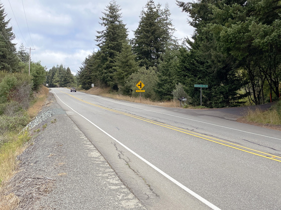 U.S. 101 at Bearhead Mountain Lane
