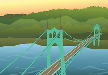 St John's Bridge Illustration
