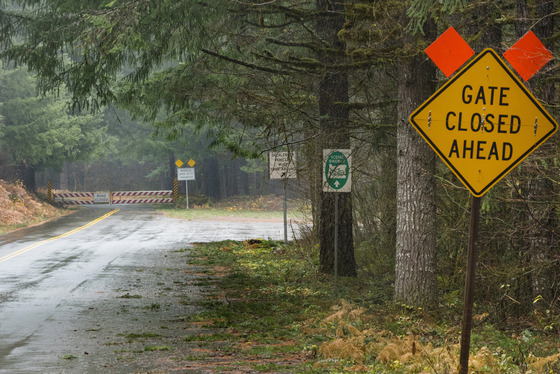 It's time to close the west side of McKenzie Pass Road for the winter. 
