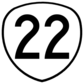OR 22 highway sign