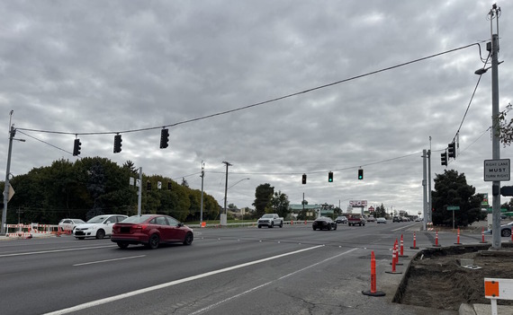 Pendleton intersection at US395 and Tutuilla Avenue