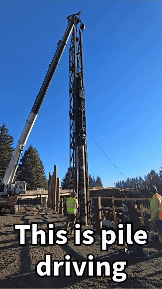 Gif of pile driving