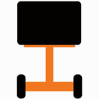 Gif of flashing VMS sign that reads ROAD WORK USE CAUTION