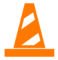 Safety cone icon
