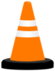 traffic cone icon