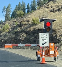 Auto flagging device