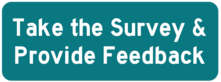 Take survey and provide feedback