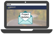Project update laptop icon