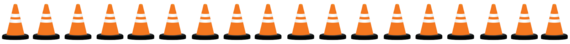 Cones icon banner