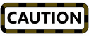 Flashing caution gif