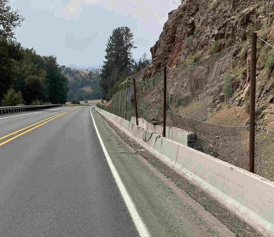 OR 82 Wade Point Rockfall