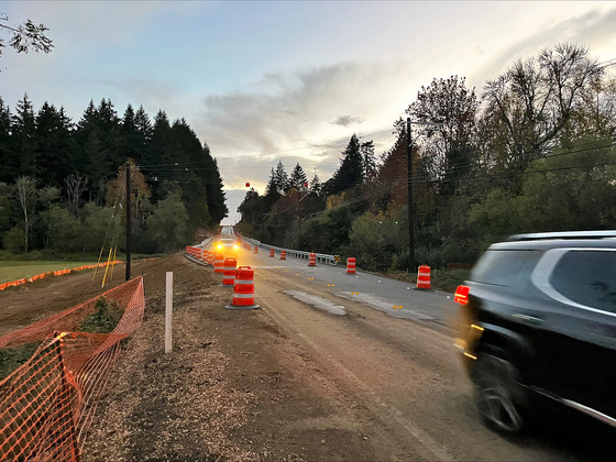 Cornelius Pass Road has reopened at Rock Creek Bridge just north of Germantown Road on Oct. 9, 2026.