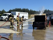 Coos Bay Car Fire