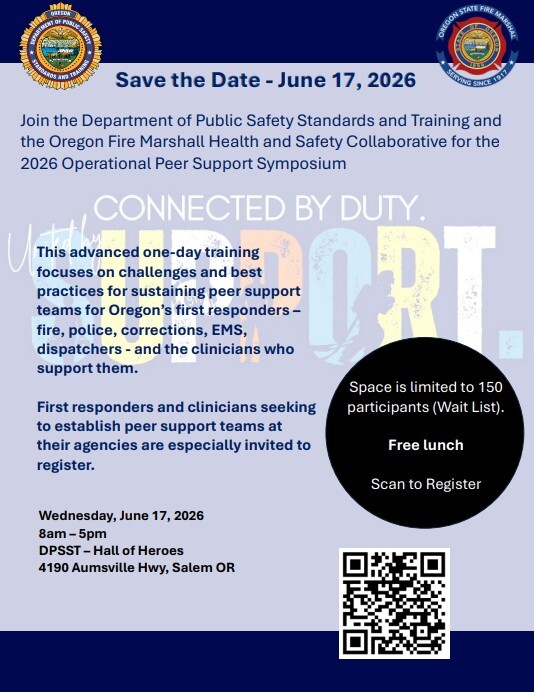 Peer Support Symposium Flyer