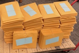 Maintenance Re-Certification Packets being shipped out