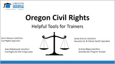 Oregon Civil Rights for Sex Ed Trainers Thumbnail