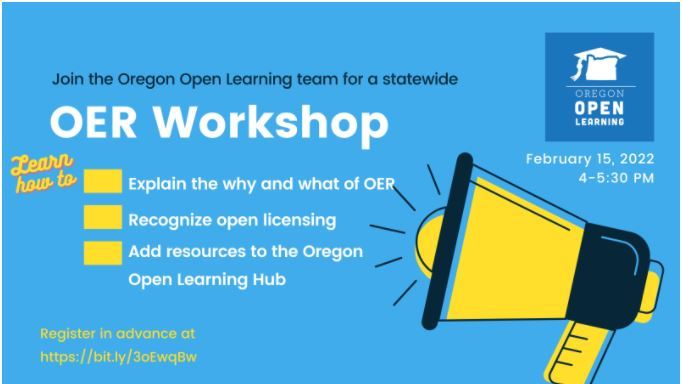 OER Workshop Annoucement