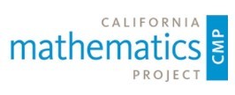 California Math Project logo