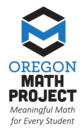 Oregon Math Project logo